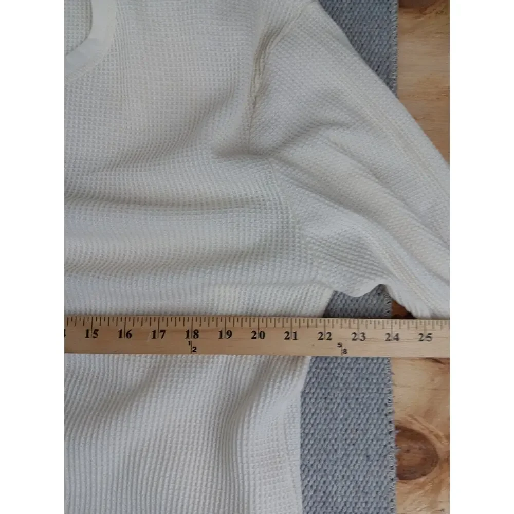 Vintage Fruit of the Loom Thermal‎ Long Johns Set Mens 2XL White Waffle Knit